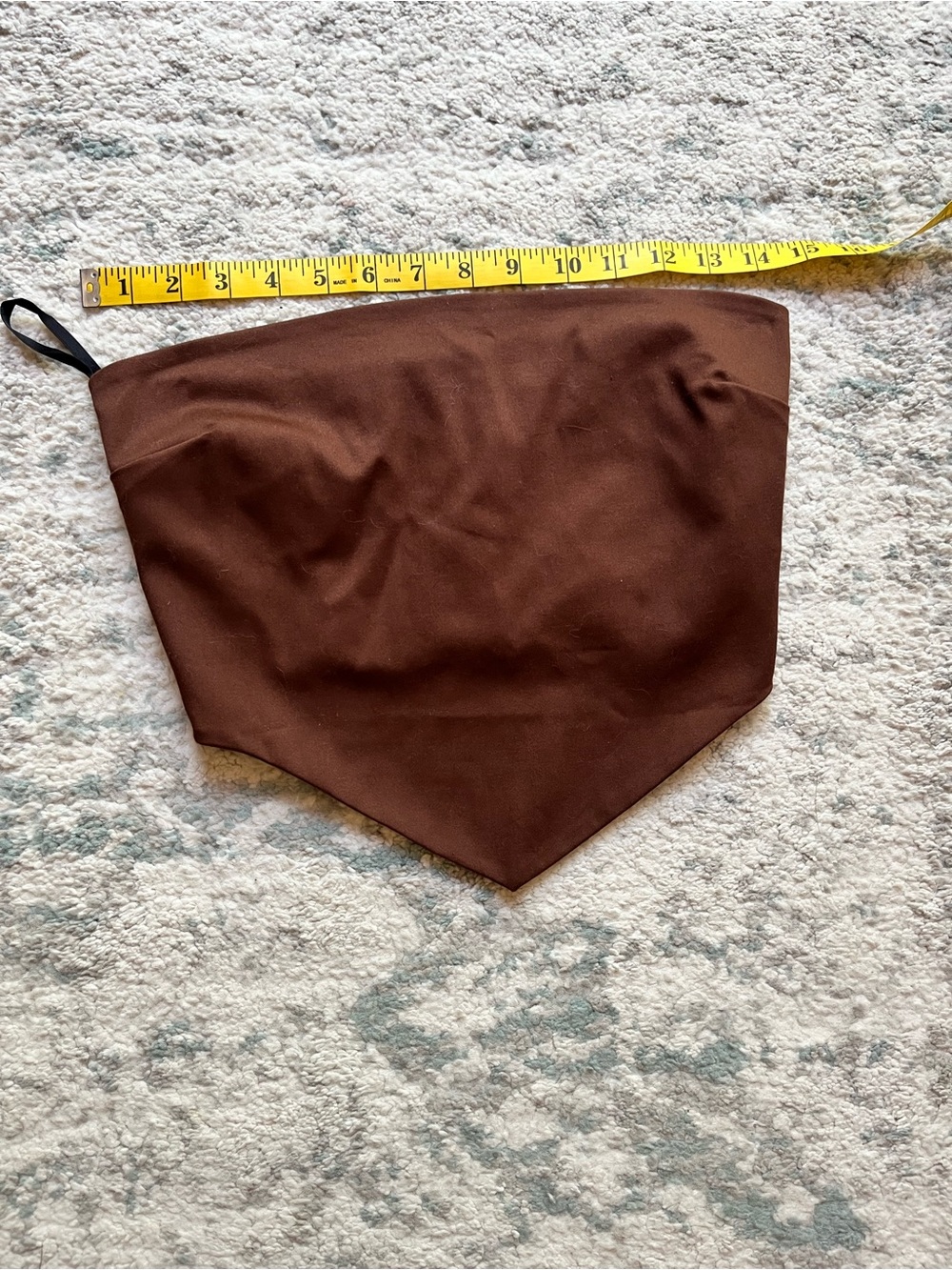 Aritzia Sunday Best Chocolate Brown Slip Top